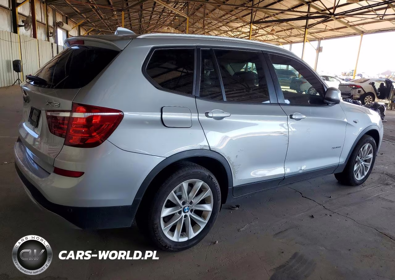 2015 BMW X3 xDrive28D VIN:5UXWY3C50F0E96634 - 3
