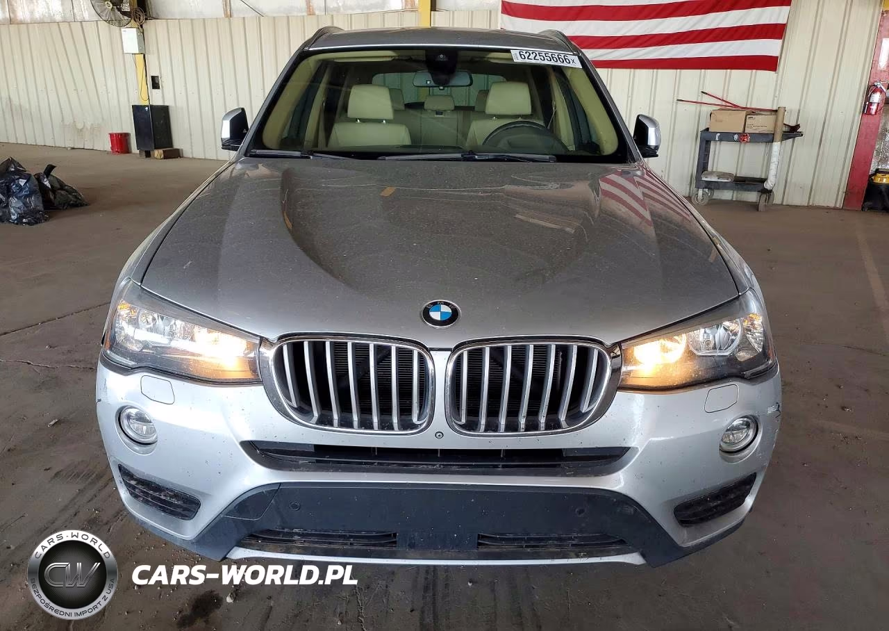 2015 BMW X3 xDrive28D VIN:5UXWY3C50F0E96634 - 5