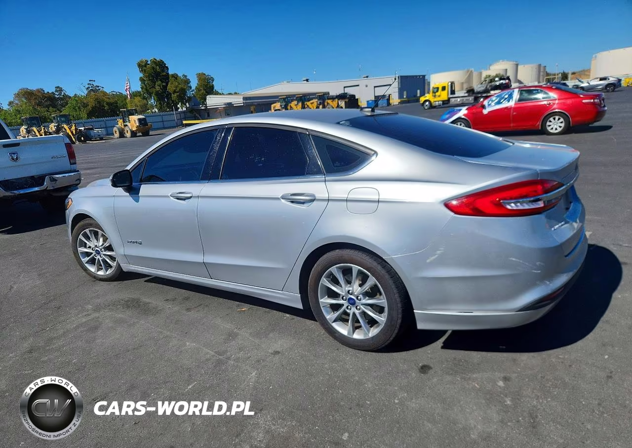 2017 Ford Fusion Se Hybrid VIN:3FA6P0LU3HR217306 - 2