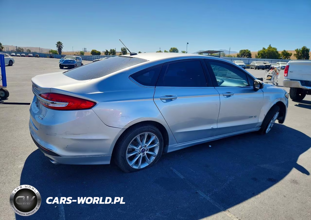 2017 Ford Fusion Se Hybrid VIN:3FA6P0LU3HR217306 - 3