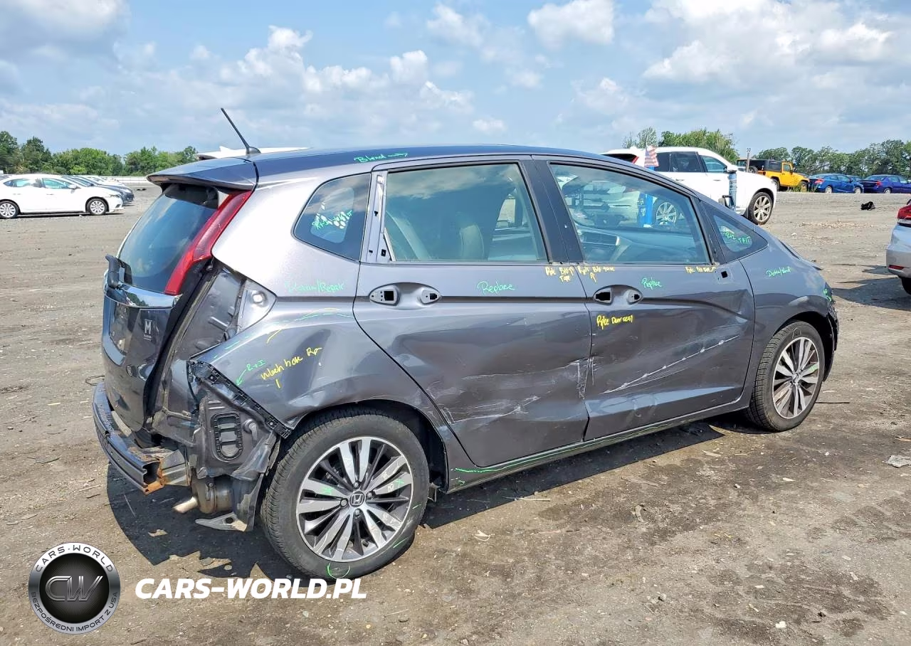 2017 Honda Fit Ex VIN:JHMGK5H8XHS014213 - 3