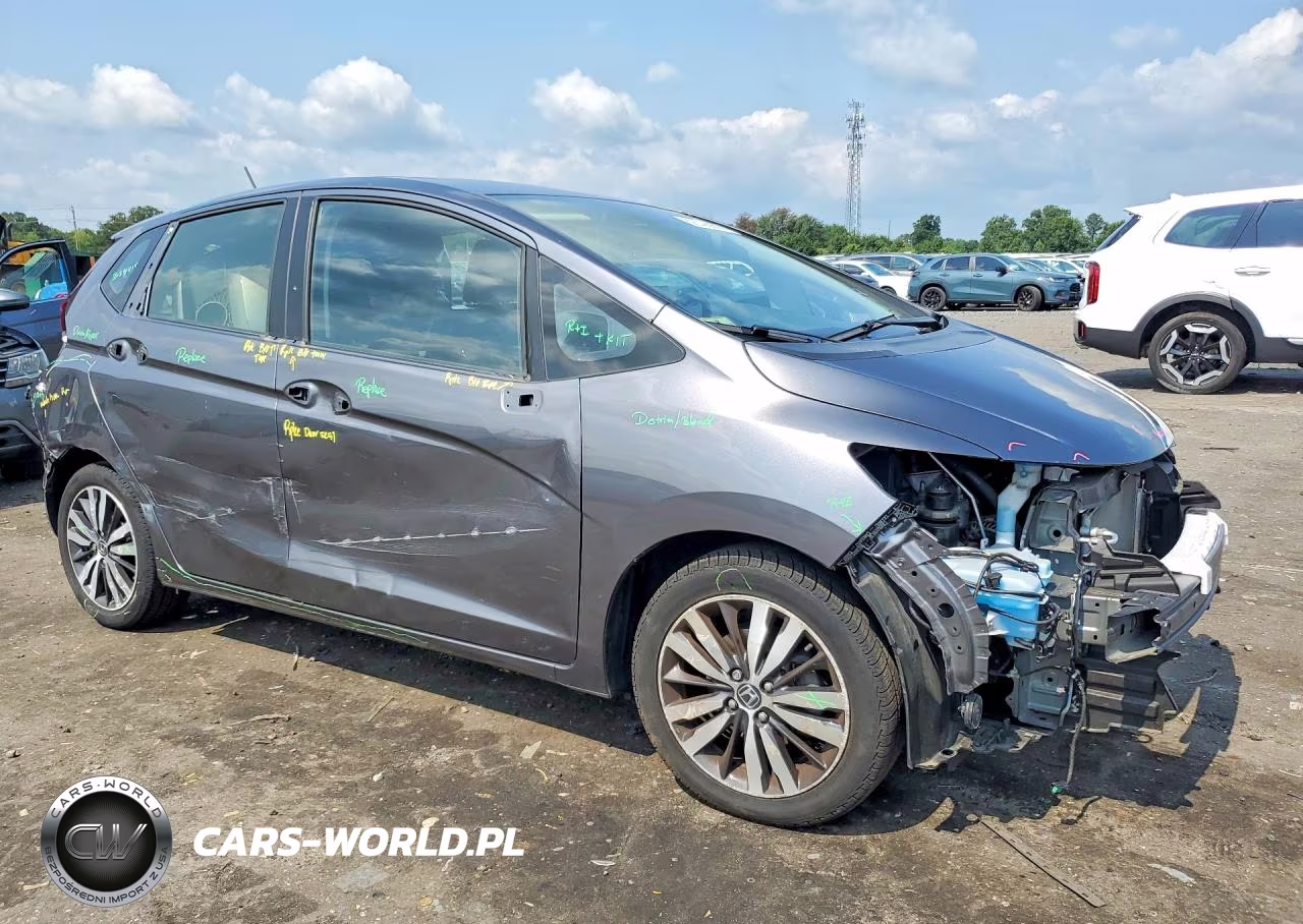 2017 Honda Fit Ex VIN:JHMGK5H8XHS014213 - 4