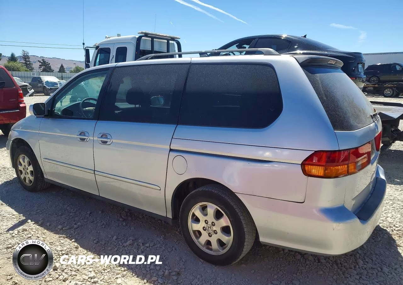 2002 Honda Odyssey Ex VIN:2HKRL18612H555171 - 2