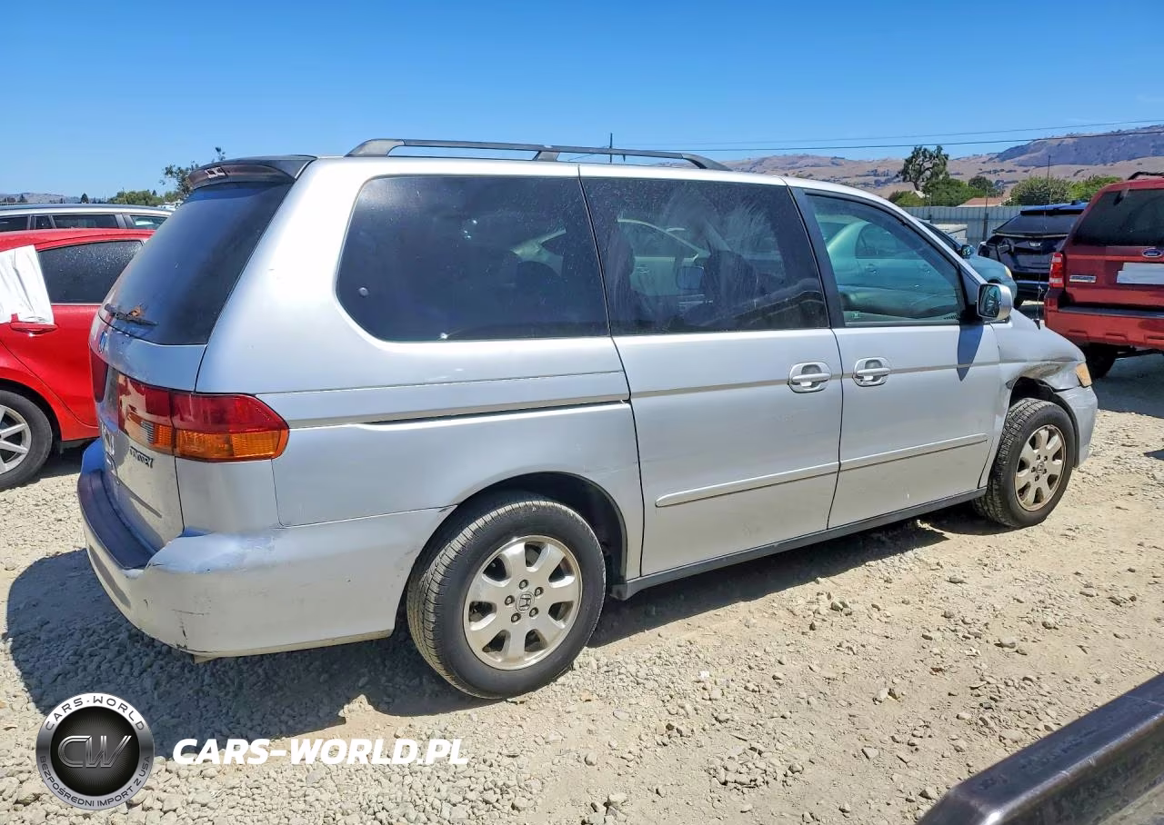 2002 Honda Odyssey Ex VIN:2HKRL18612H555171 - 3