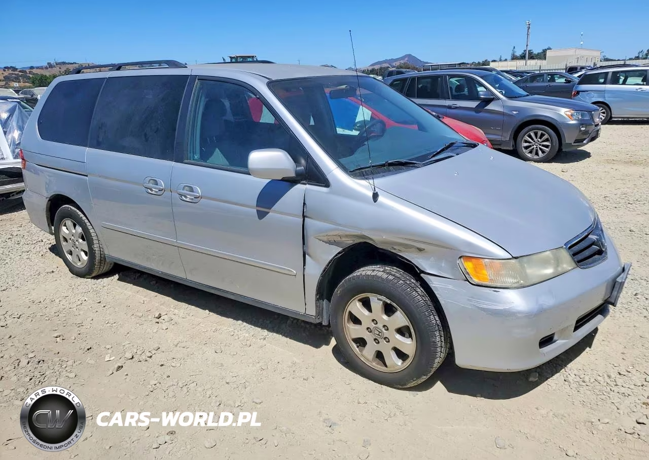 2002 Honda Odyssey Ex VIN:2HKRL18612H555171 - 4