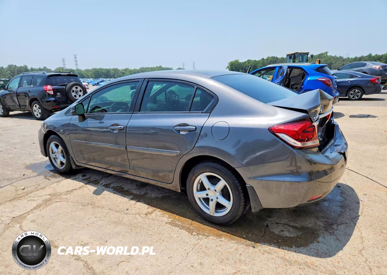2013 Honda Civic Lx VIN:2HGFB2F56DH505613 - 2