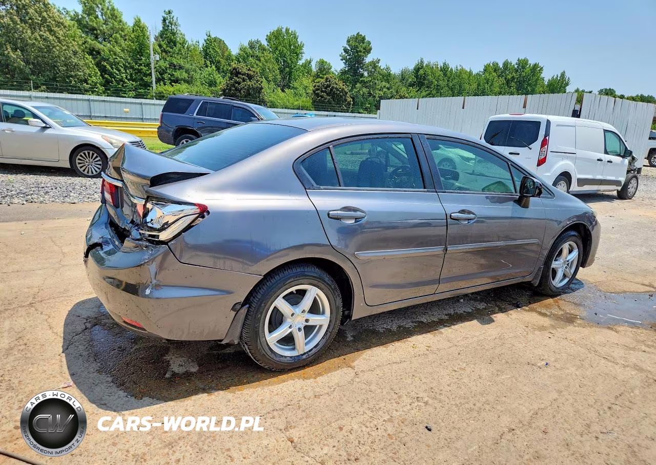 2013 Honda Civic Lx VIN:2HGFB2F56DH505613 - 3