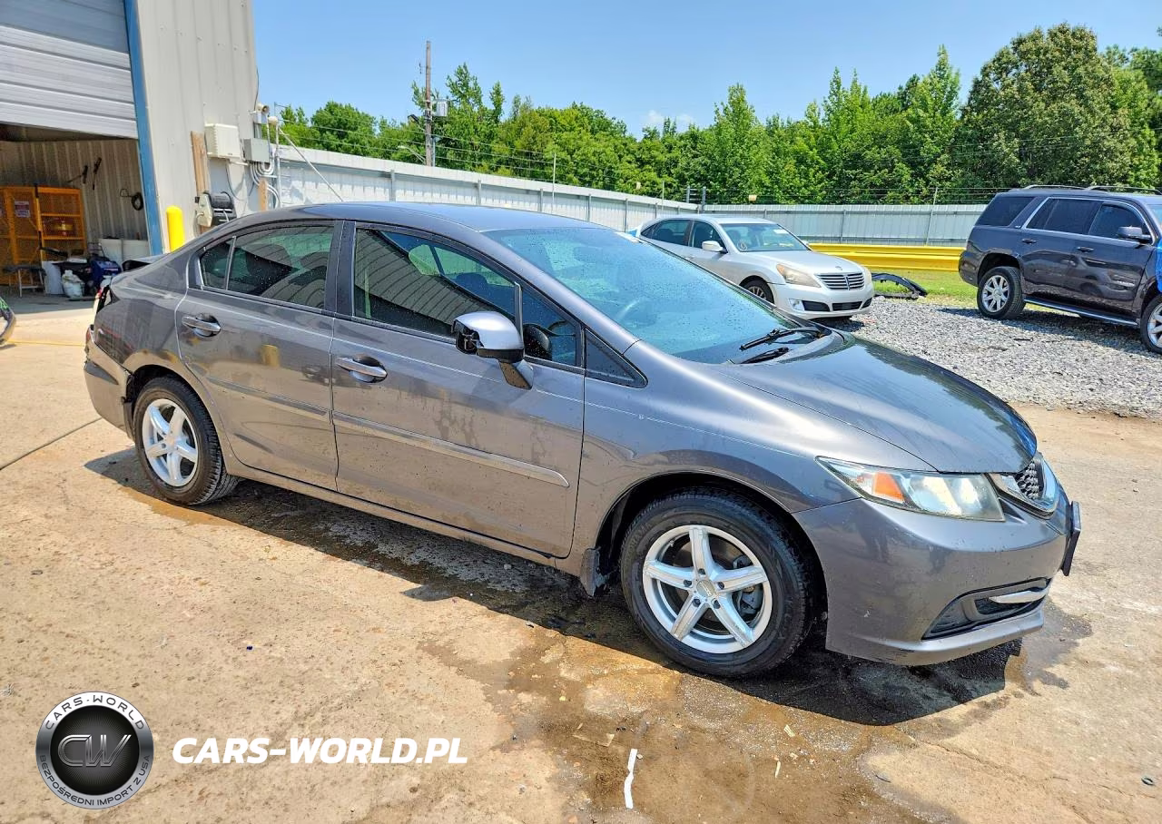 2013 Honda Civic Lx VIN:2HGFB2F56DH505613 - 4