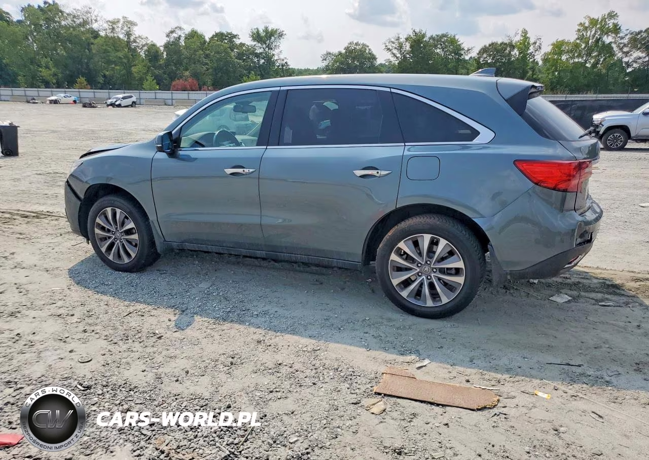2014 Acura Mdx Technology VIN:5FRYD4H40EB048370 - 2