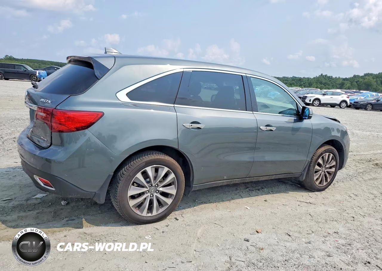 2014 Acura Mdx Technology VIN:5FRYD4H40EB048370 - 3
