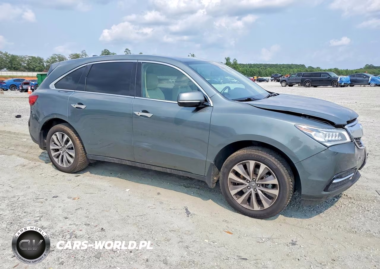 2014 Acura Mdx Technology VIN:5FRYD4H40EB048370 - 4
