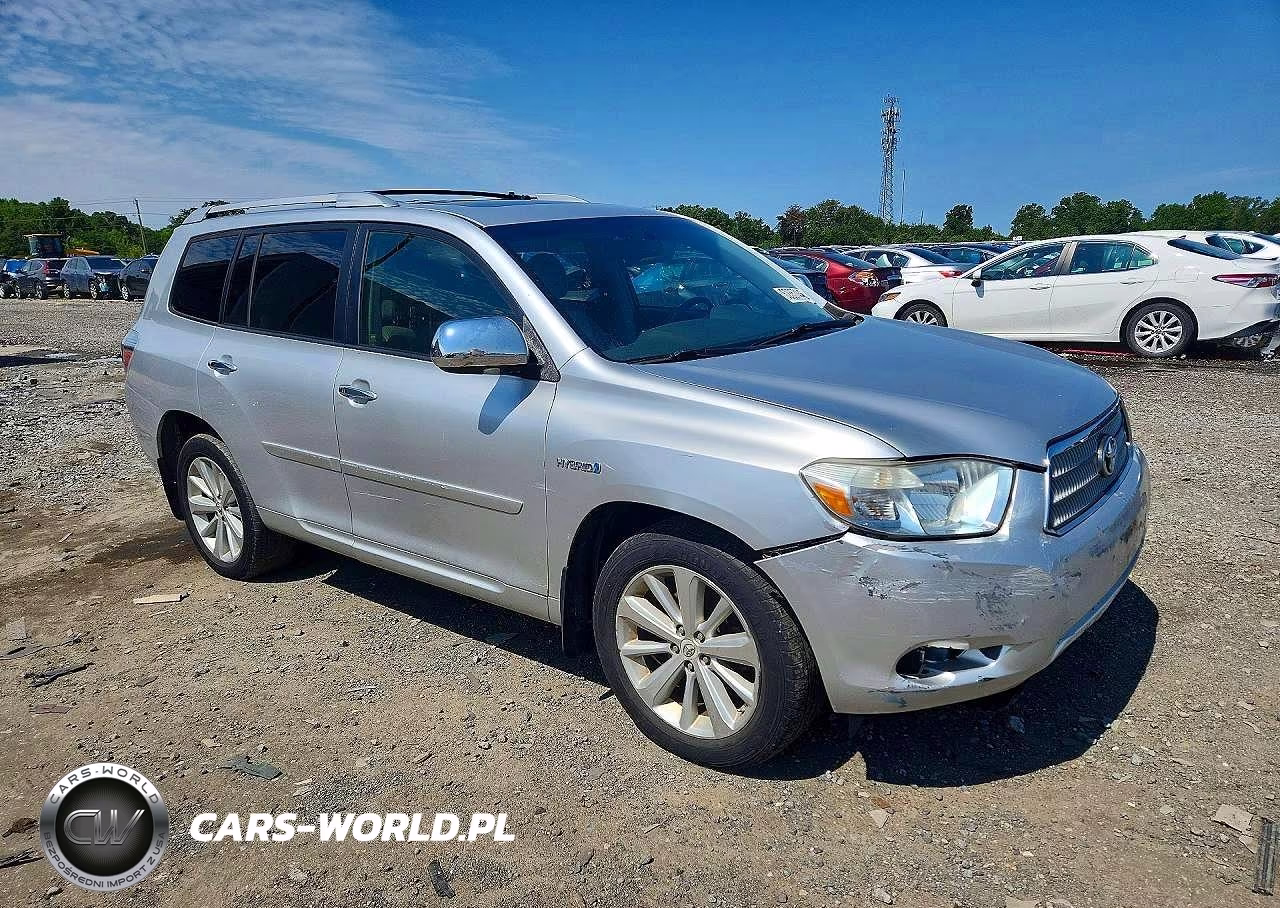 2009 Toyota Highlander Hybrid Limited VIN:JTEEW44AX92034216 - 4