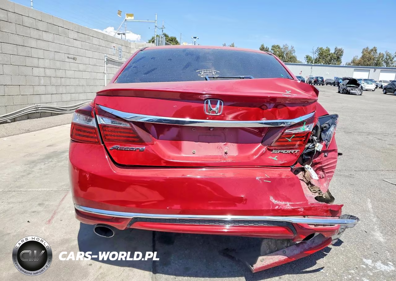 2016 Honda Accord Sport VIN:1HGCR2F56GA096580 - 6