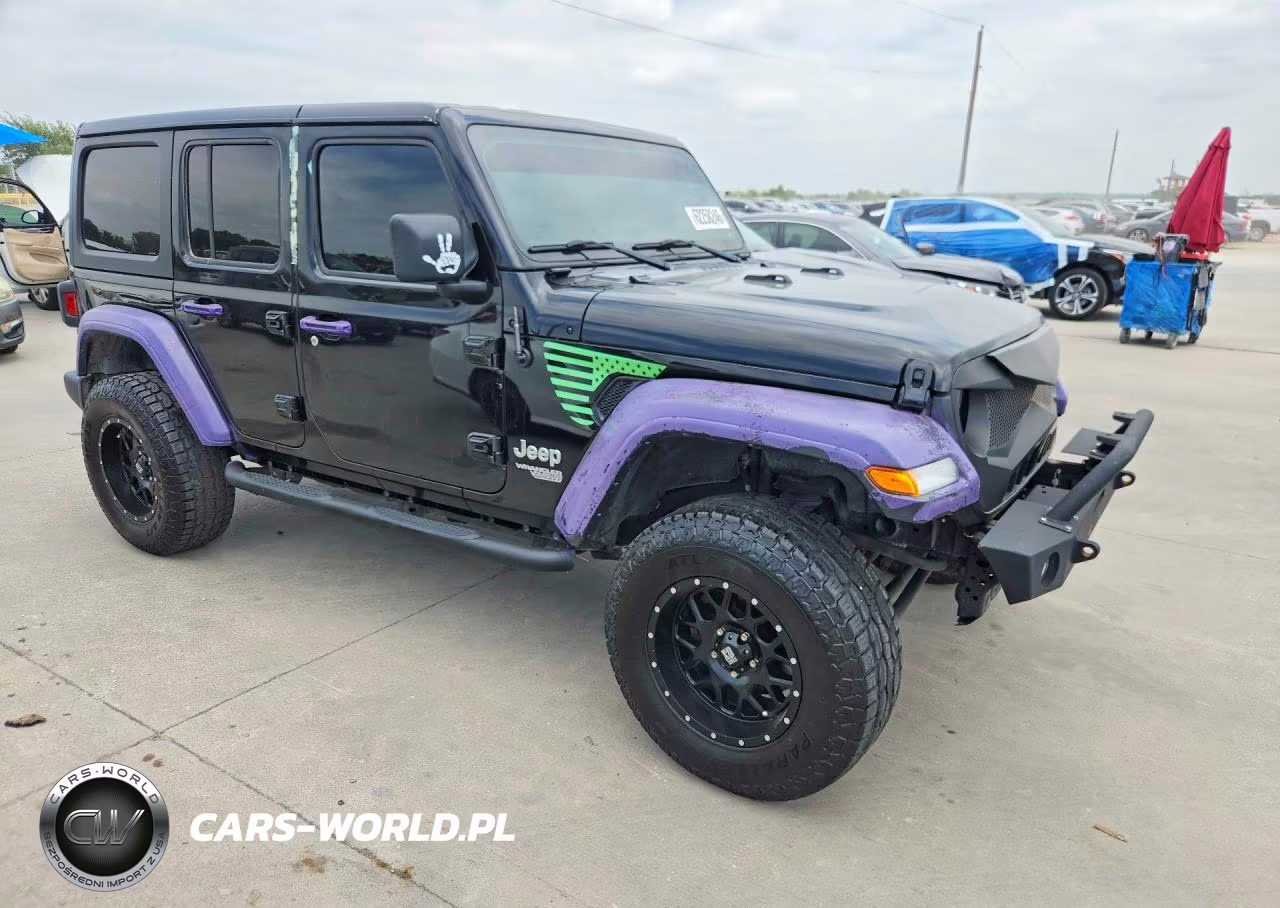 2020 Jeep Wrangler Unlimited Sport VIN:1C4HJXDG9LW241203 - 4