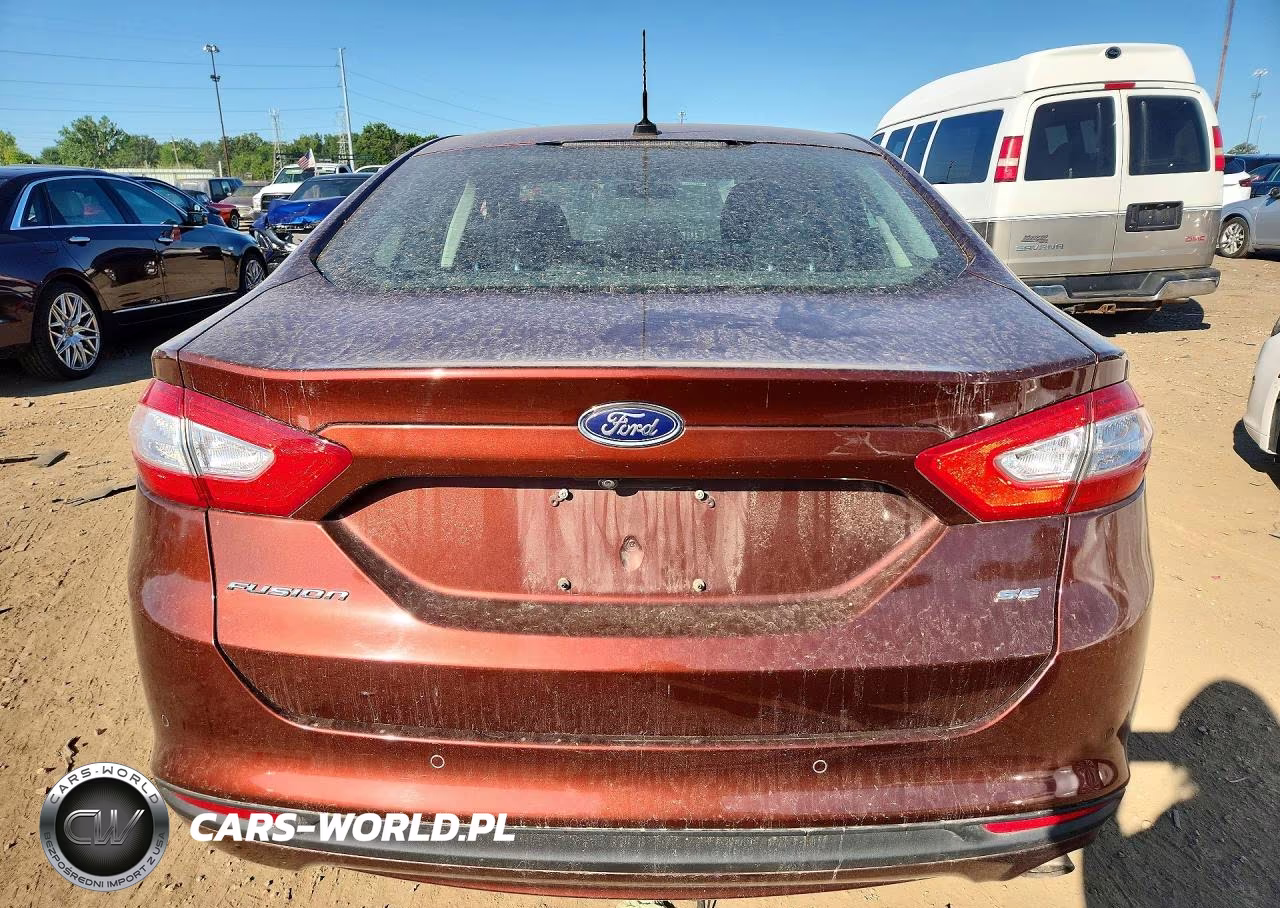 2016 Ford Fusion Se VIN:3FA6P0H73GR301370 - 6