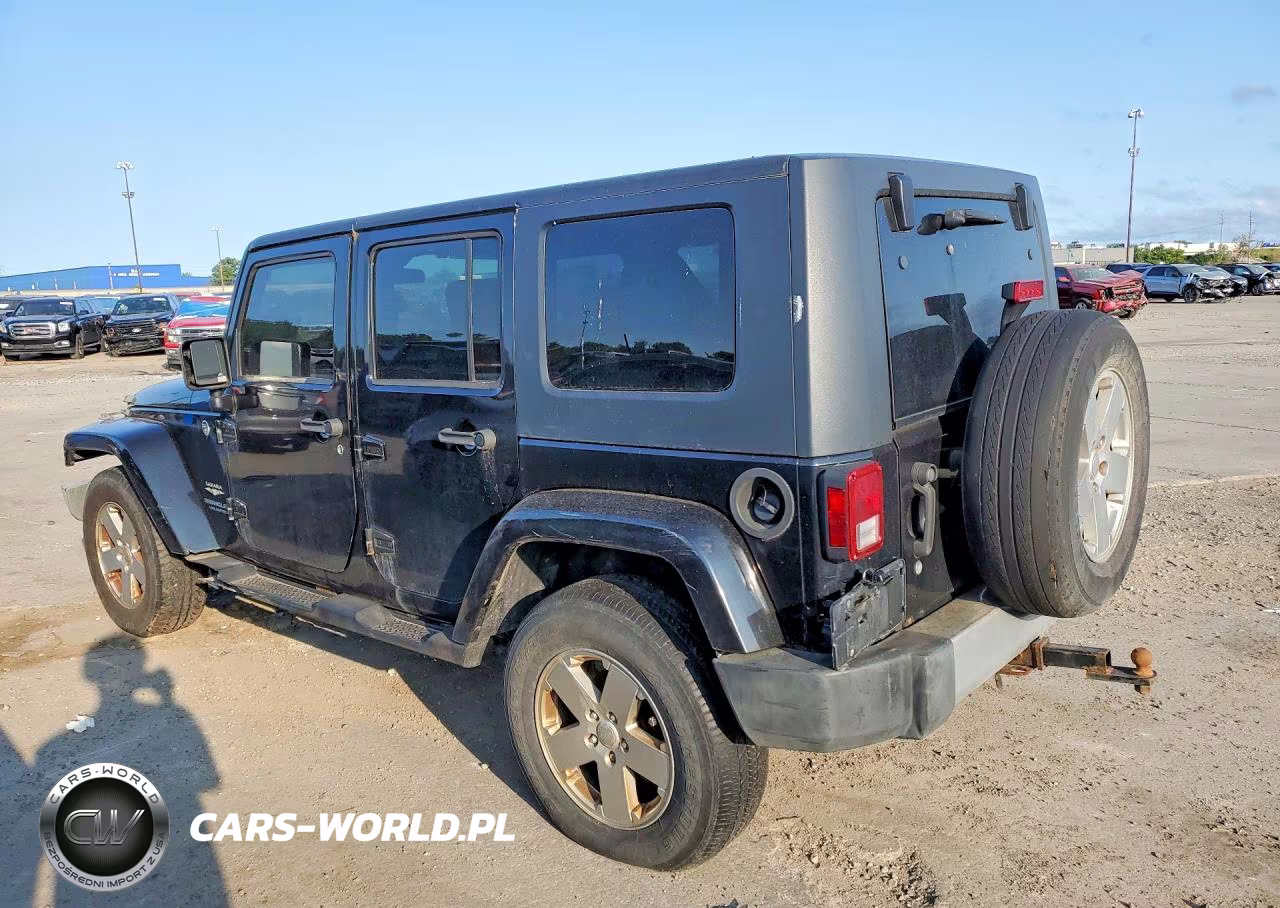 2008 Jeep Wrangler Unlimited Sahara VIN:1J4GA59108L552770 - 2