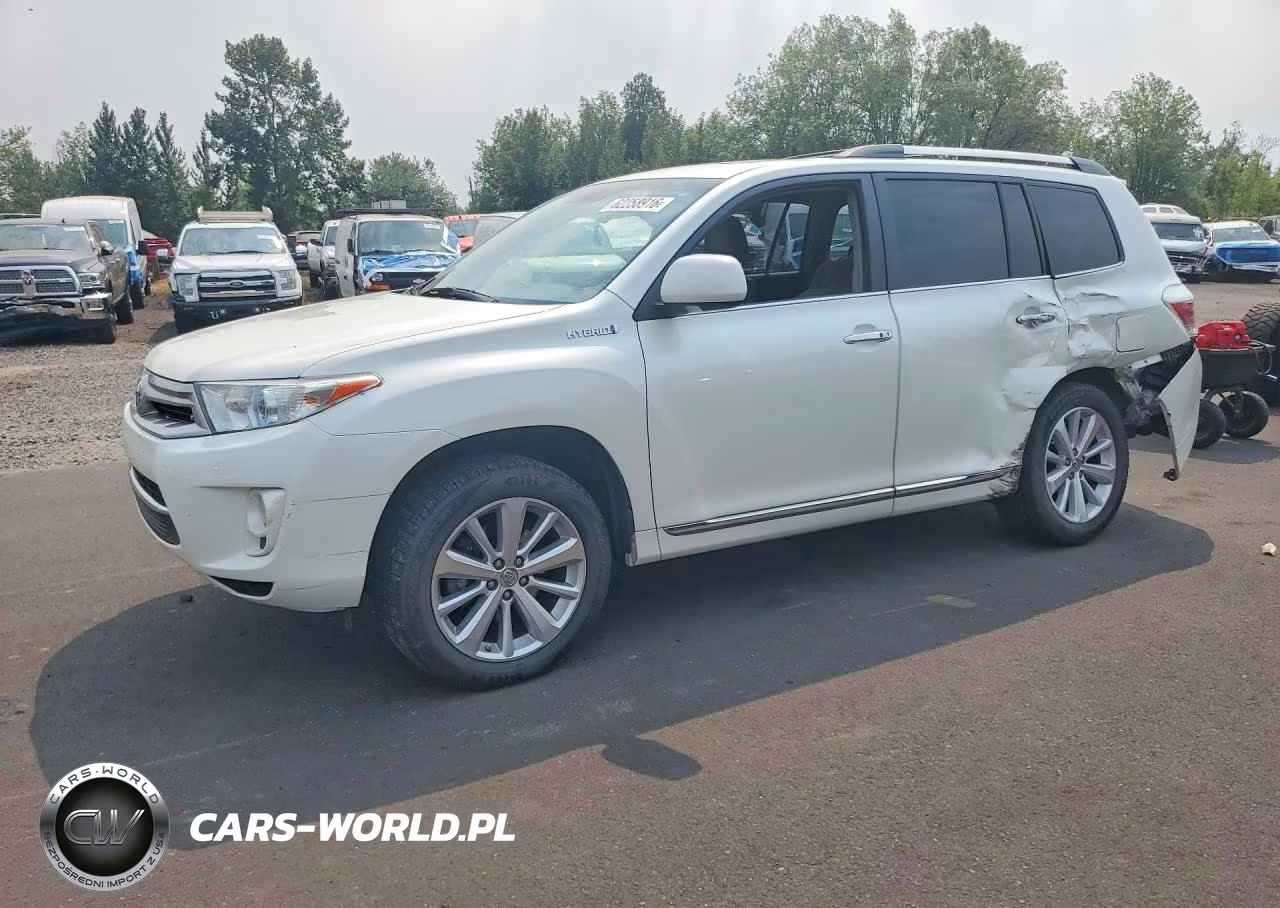 2013 Toyota Highlander Hybrid Limited VIN:JTEDC3EH1D2017646 - 1