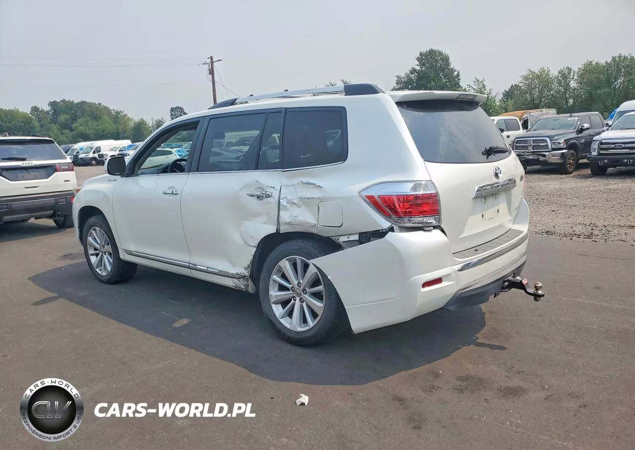 2013 Toyota Highlander Hybrid Limited VIN:JTEDC3EH1D2017646 - 2