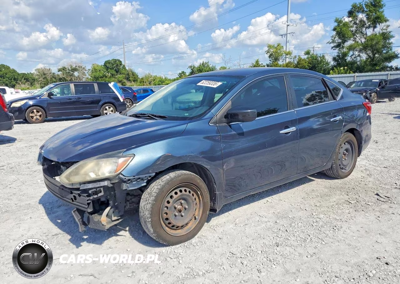 2017 Nissan Sentra Sv VIN:3N1AB7AP6HY312766 - 1