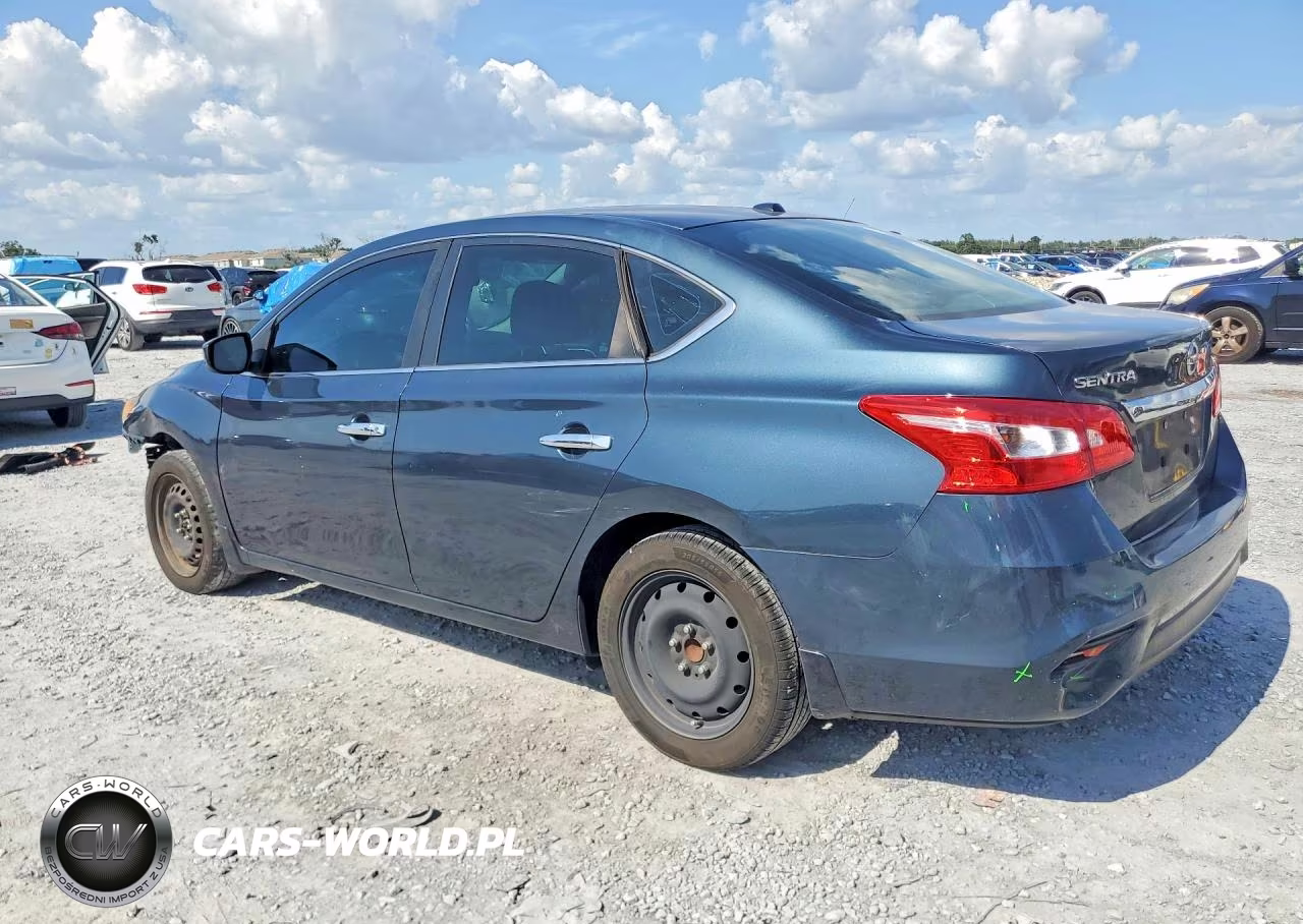2017 Nissan Sentra Sv VIN:3N1AB7AP6HY312766 - 2