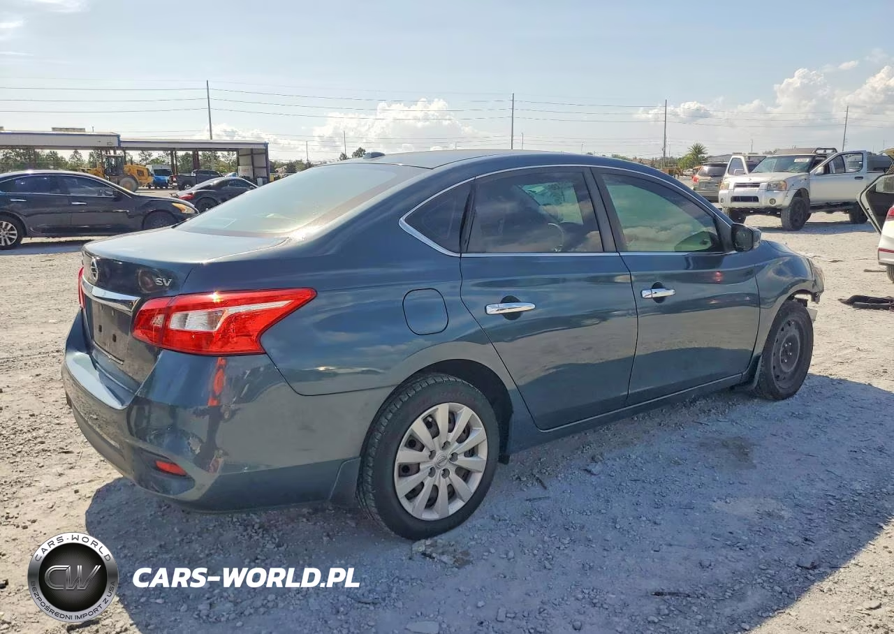2017 Nissan Sentra Sv VIN:3N1AB7AP6HY312766 - 3