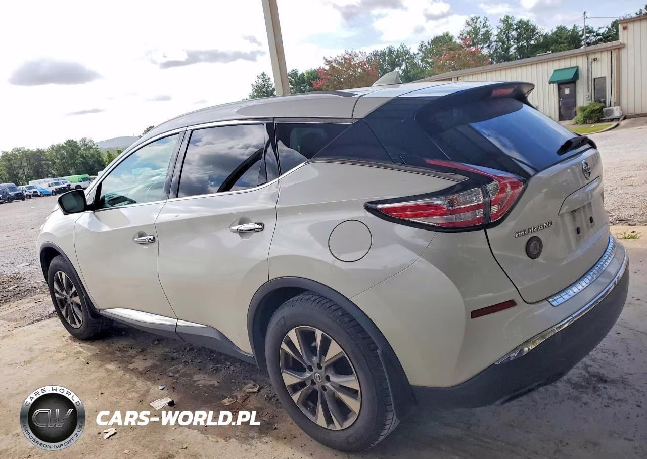 2017 Nissan Murano Sl VIN:5N1AZ2MG2HN128215 - 2