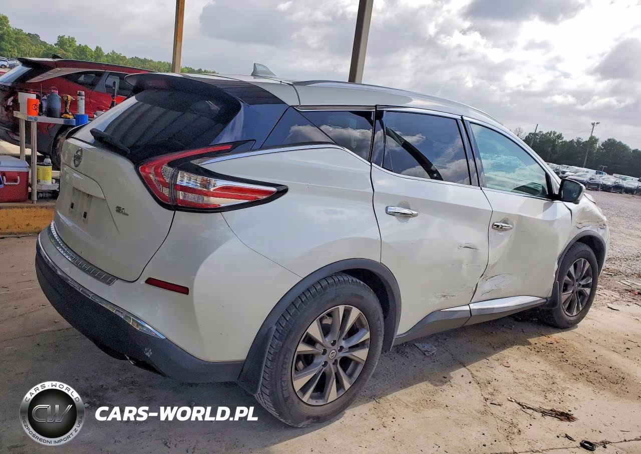2017 Nissan Murano Sl VIN:5N1AZ2MG2HN128215 - 3