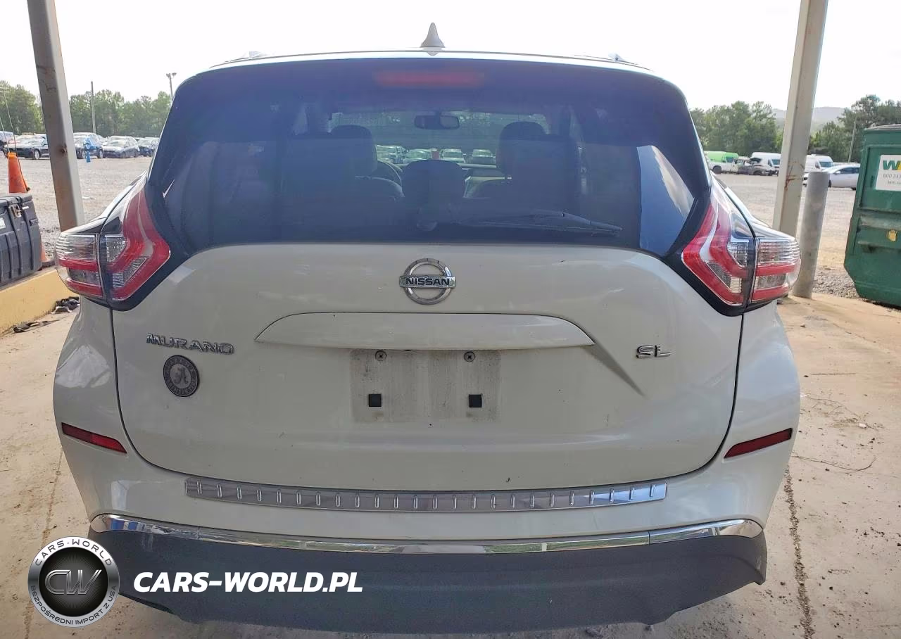 2017 Nissan Murano Sl VIN:5N1AZ2MG2HN128215 - 6