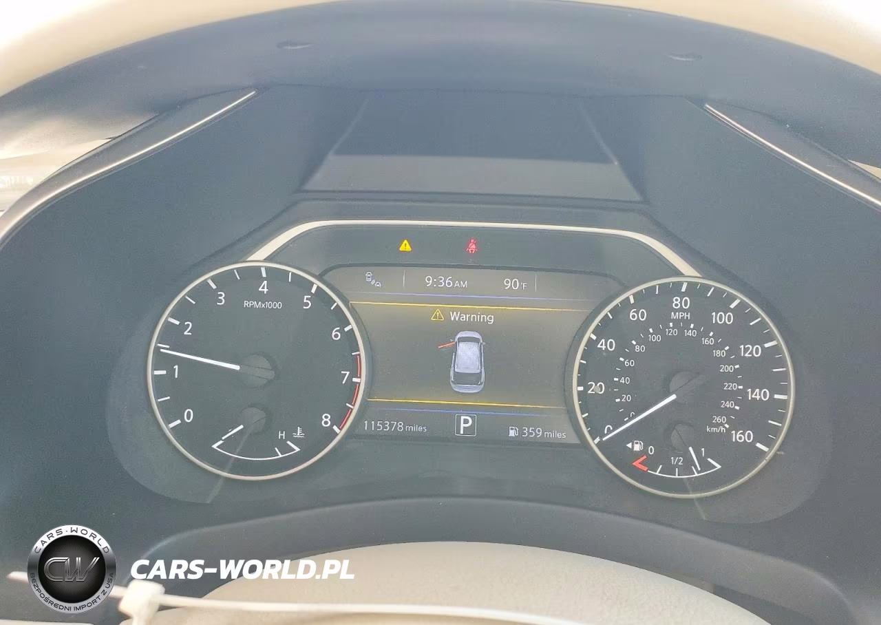 2017 Nissan Murano Sl VIN:5N1AZ2MG2HN128215 - 9