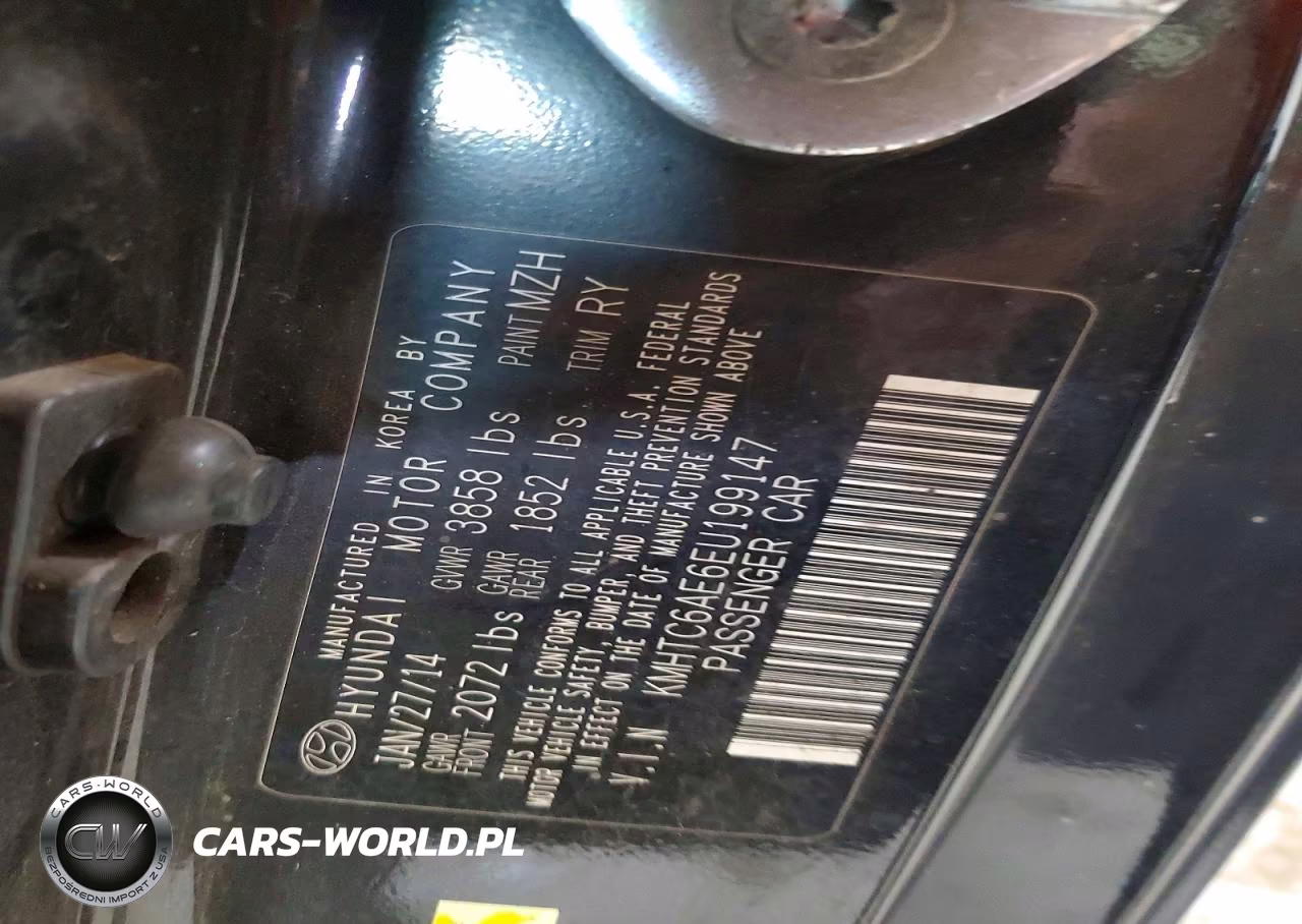 2014 Hyundai Veloster Turbo VIN:KMHTC6AE6EU199147 - 13