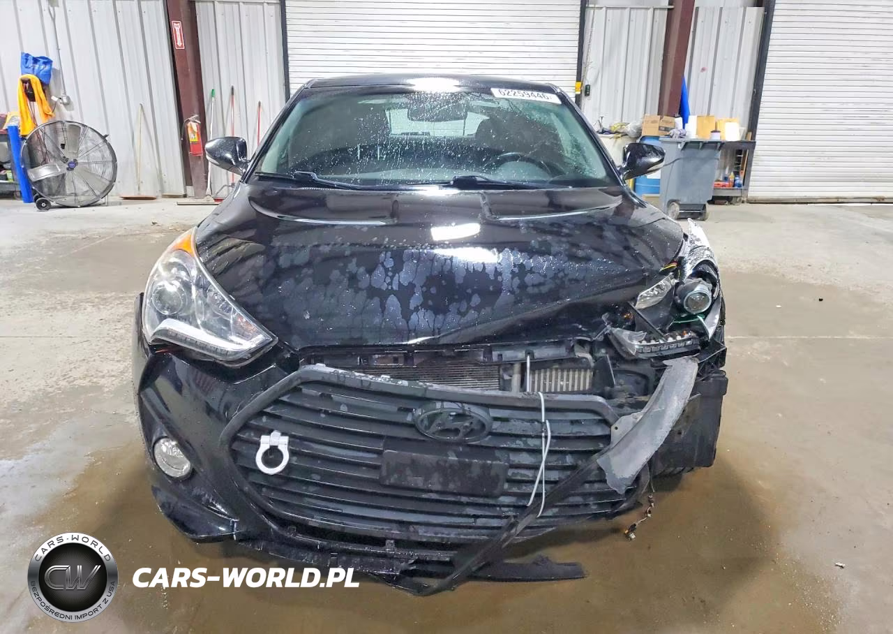2014 Hyundai Veloster Turbo VIN:KMHTC6AE6EU199147 - 5