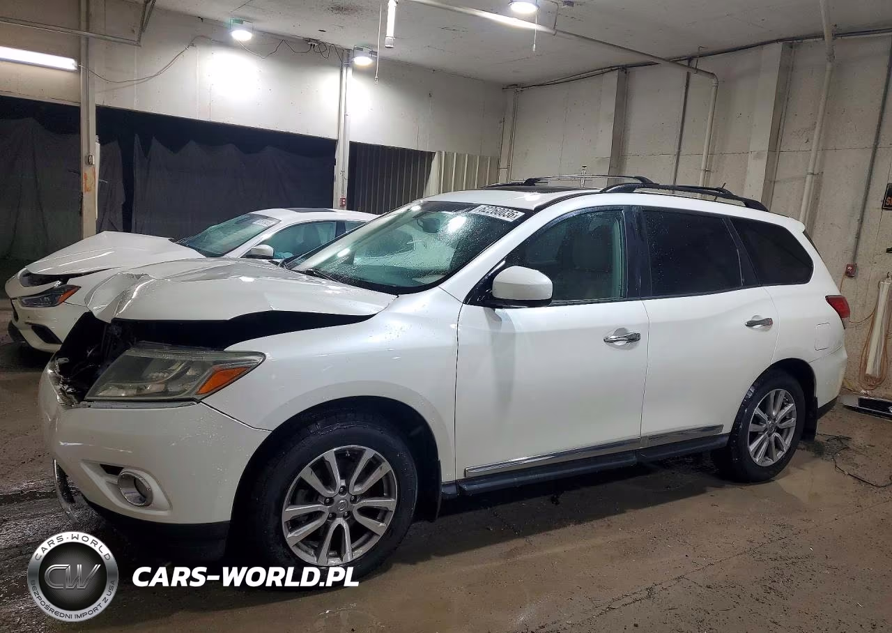2016 Nissan Pathfinder Sl VIN:5N1AR2MN5GC607687 - 1