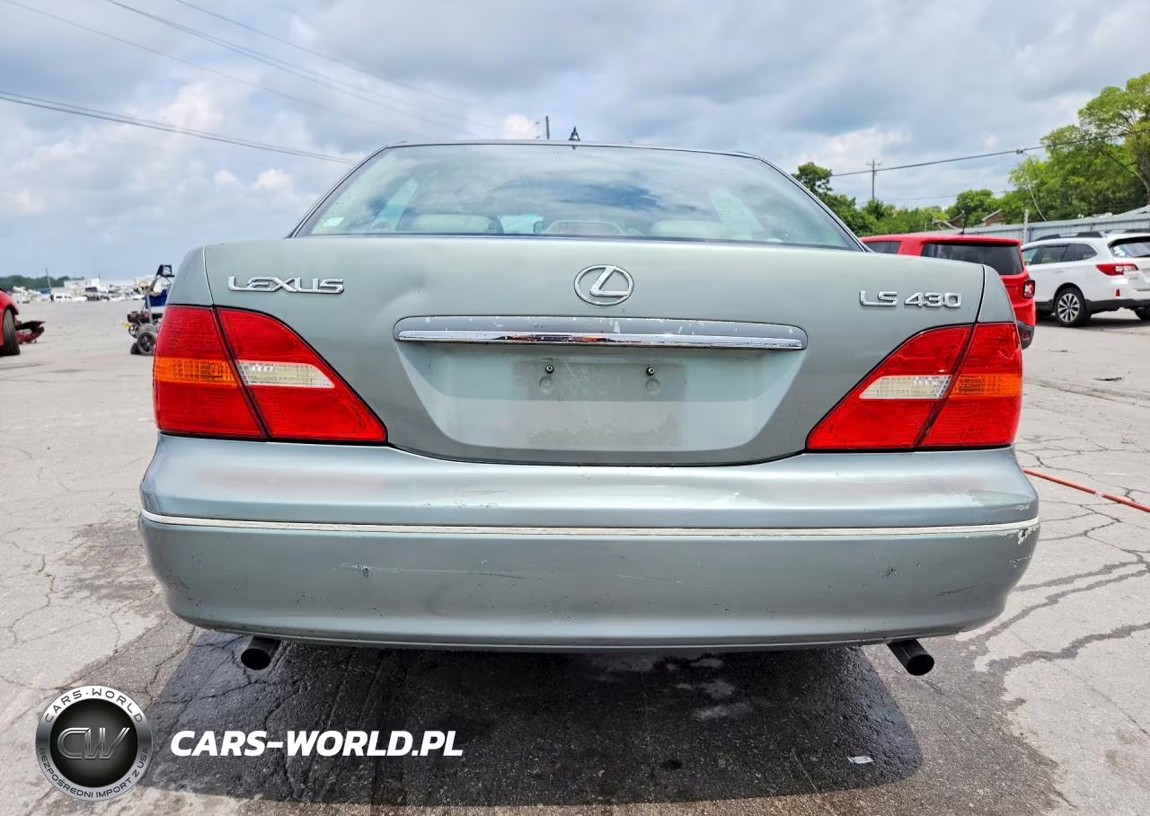 2001 Lexus Ls 430 VIN:JTHBN30F310017374 - 6