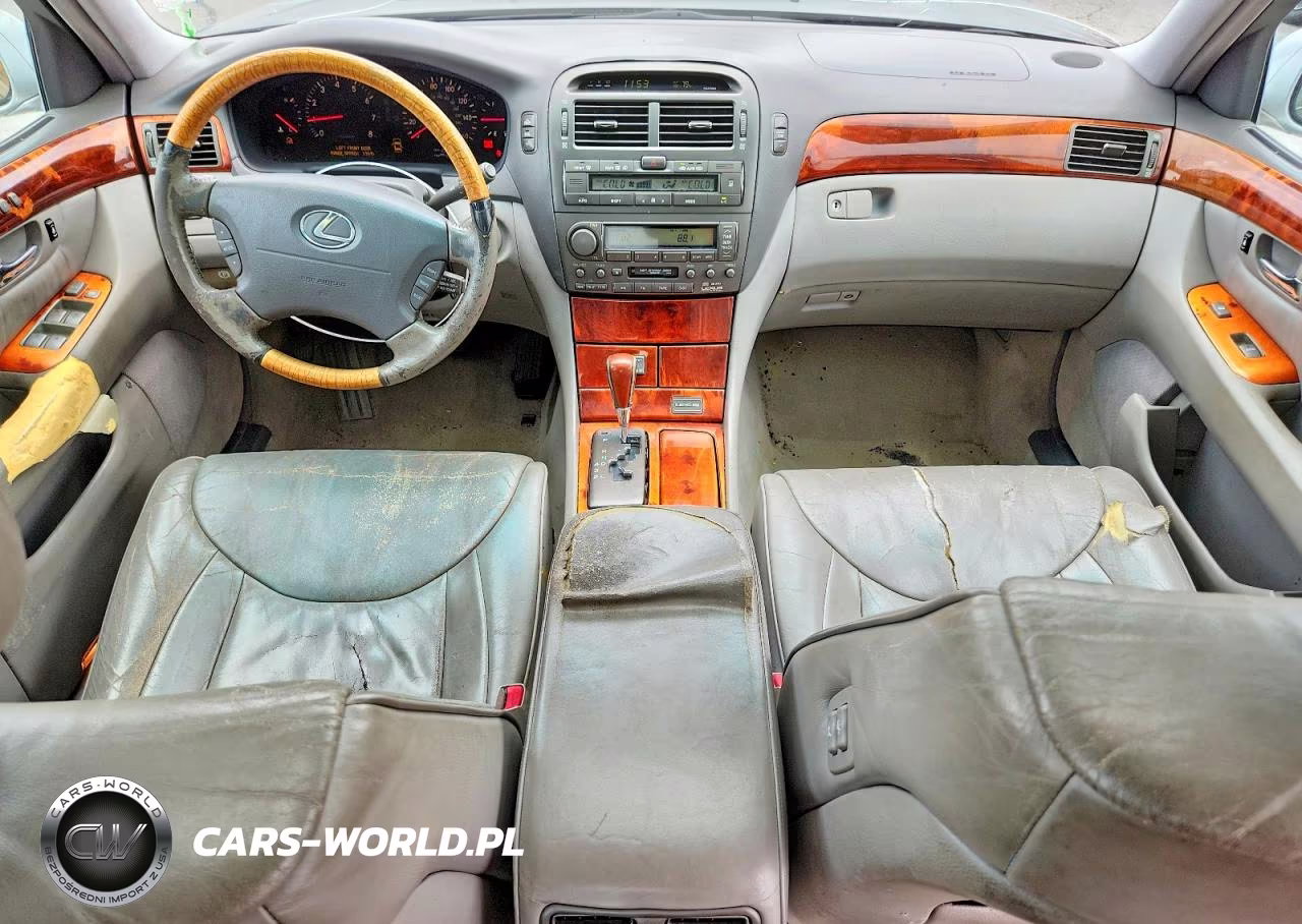 2001 Lexus Ls 430 VIN:JTHBN30F310017374 - 8