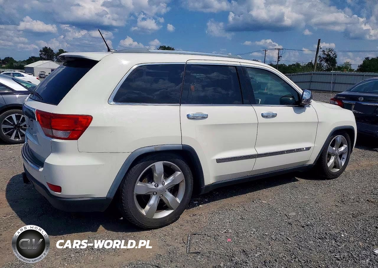 2012 Jeep Grand Cherokee Overland VIN:1C4RJFCTXCC192110 - 3
