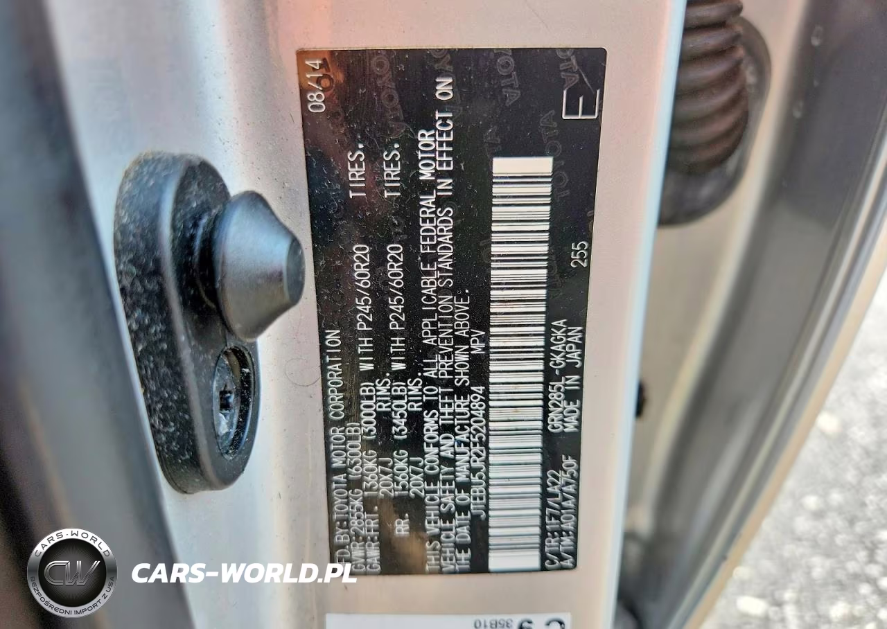 2015 Toyota 4Runner Limited VIN:JTEBU5JR2F5204894 - 13