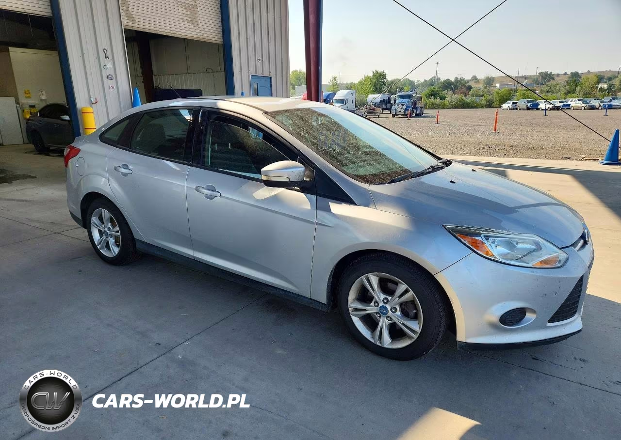 2013 Ford Focus Se VIN:1FADP3F25DL355103 - 4