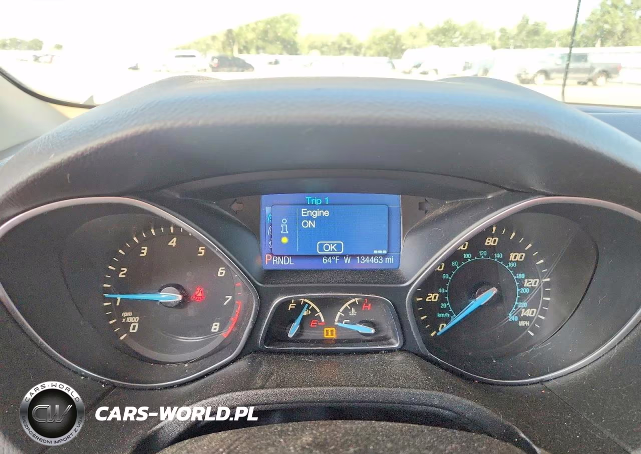 2013 Ford Focus Se VIN:1FADP3F25DL355103 - 9
