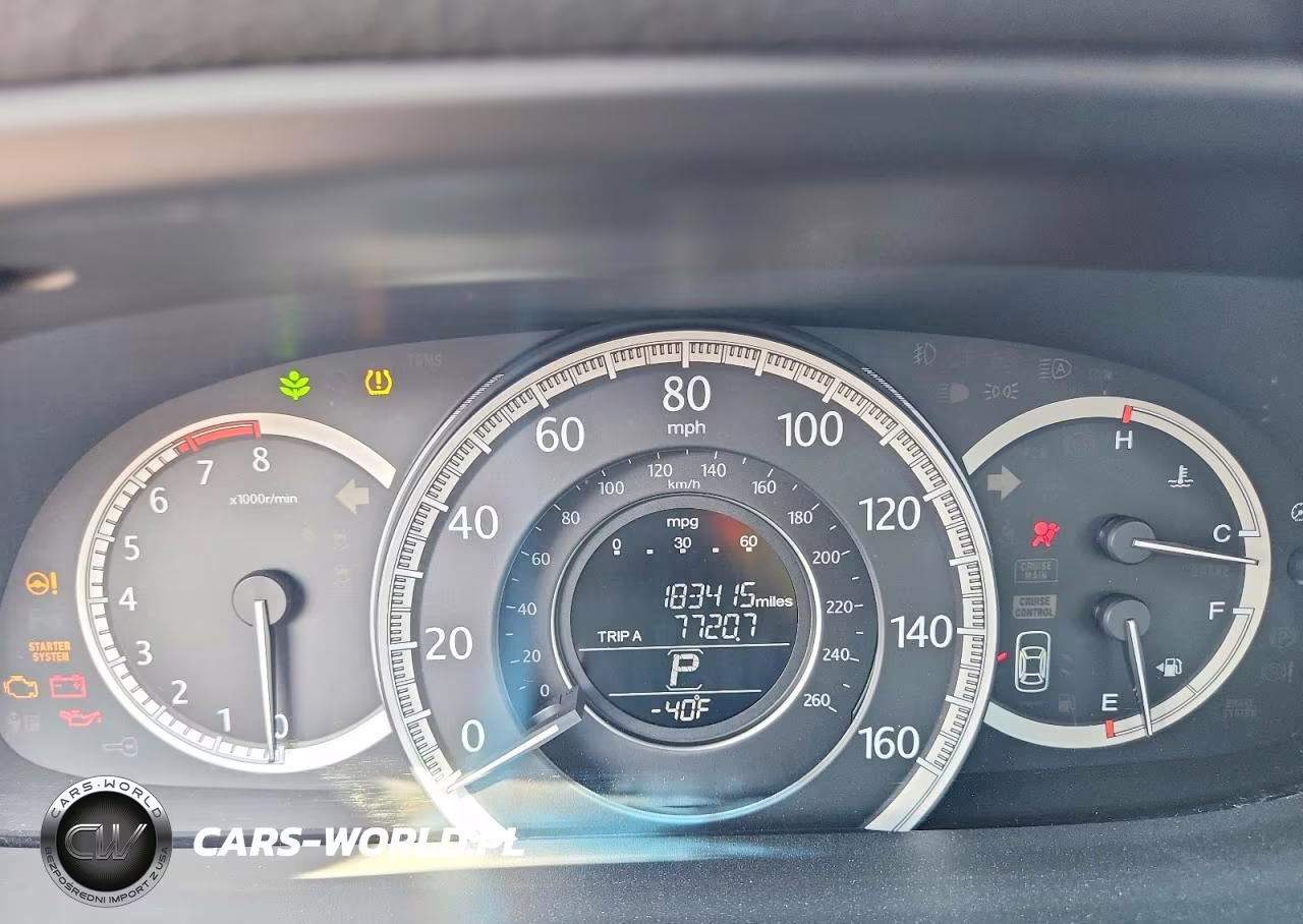 2013 Honda Accord Ex VIN:1HGCR2F76DA219372 - 9
