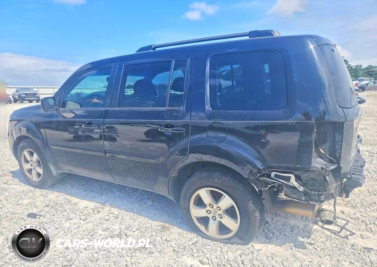 2009 Honda Pilot Exl VIN:5FNYF38549B006062 - 2
