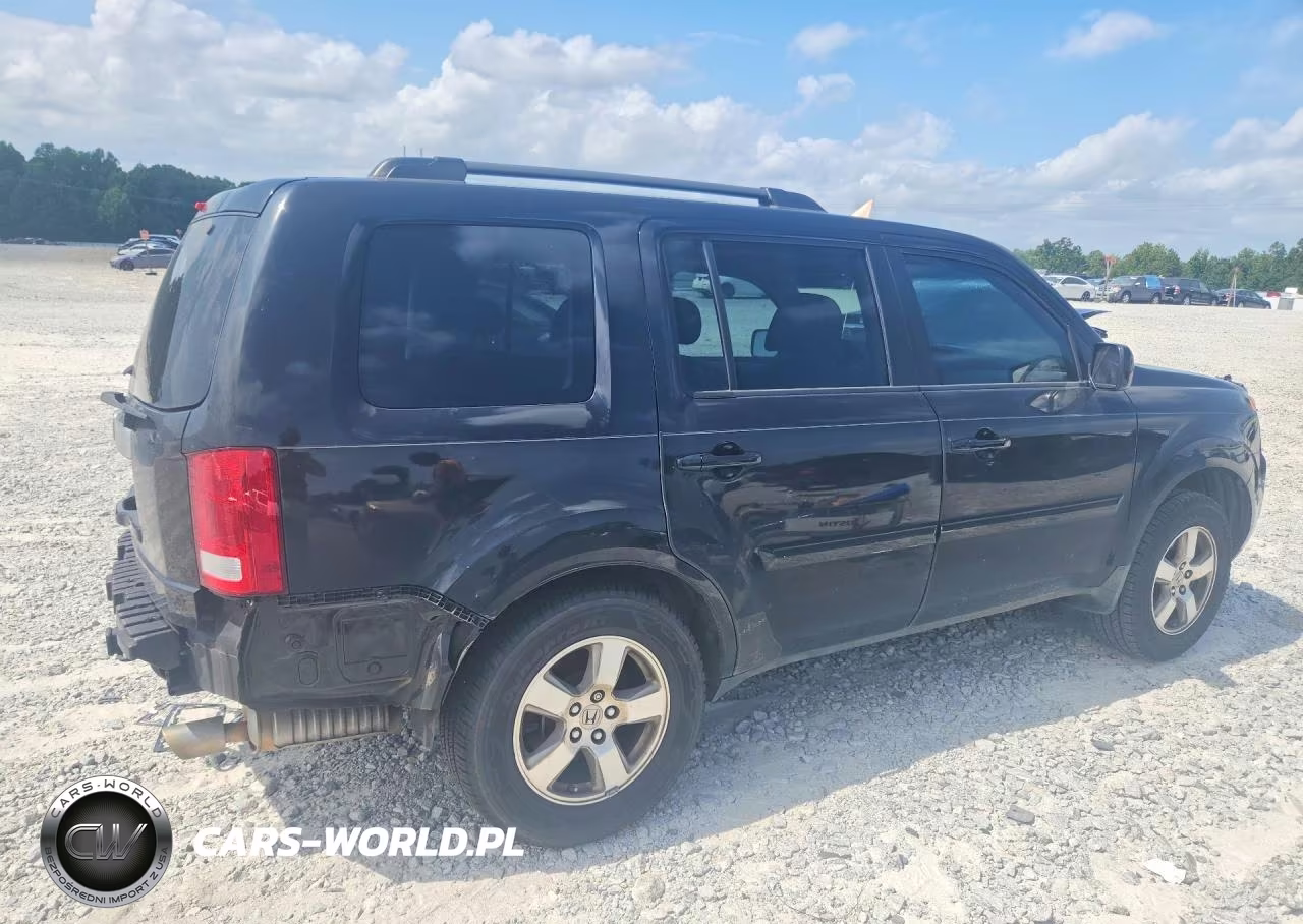 2009 Honda Pilot Exl VIN:5FNYF38549B006062 - 3