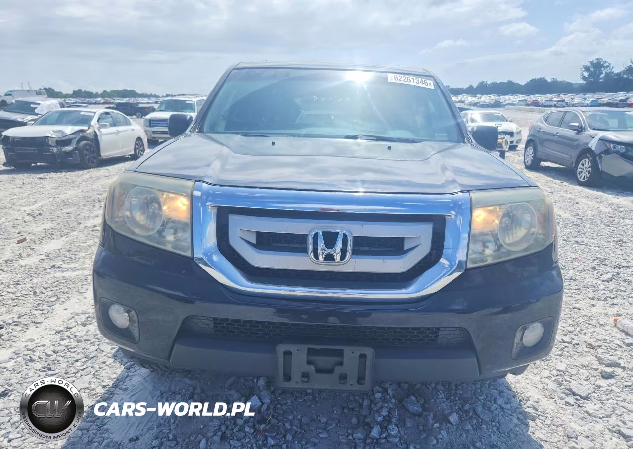 2009 Honda Pilot Exl VIN:5FNYF38549B006062 - 5