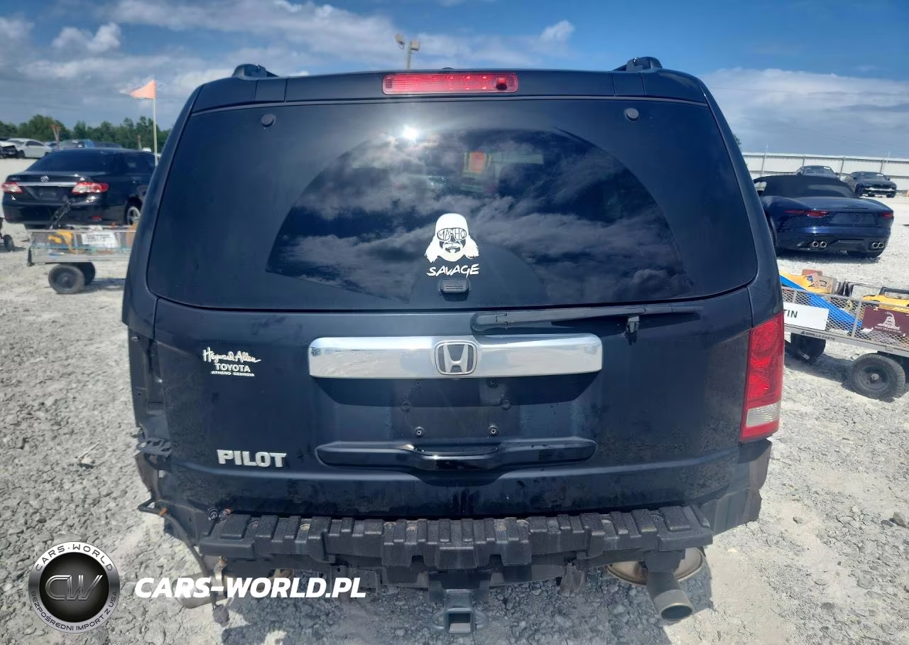 2009 Honda Pilot Exl VIN:5FNYF38549B006062 - 6