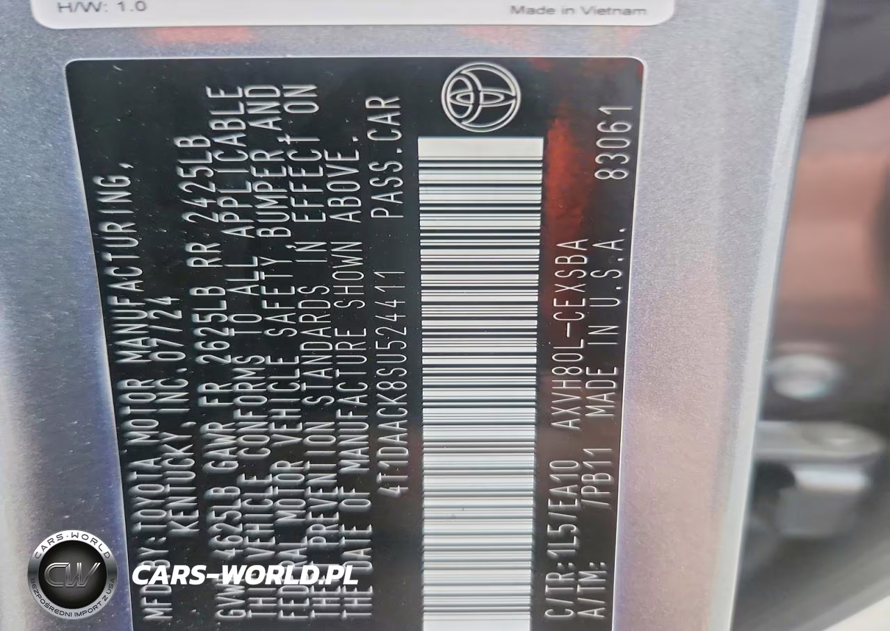 2025 Toyota Camry Se VIN:4T1DAACK8SU524411 - 12
