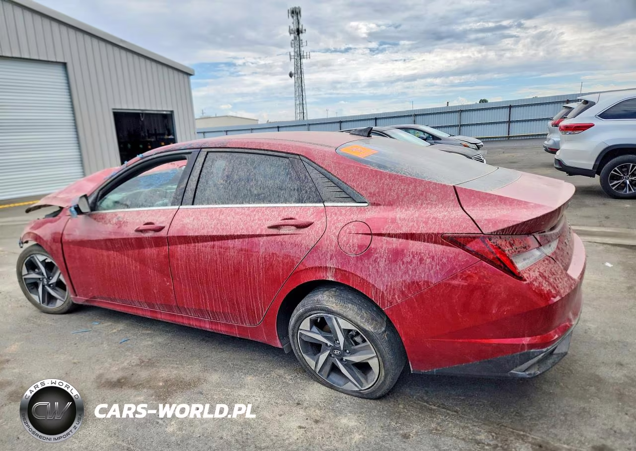 2021 Hyundai Elantra Sel VIN:KMHLN4AG8MU109883 - 2