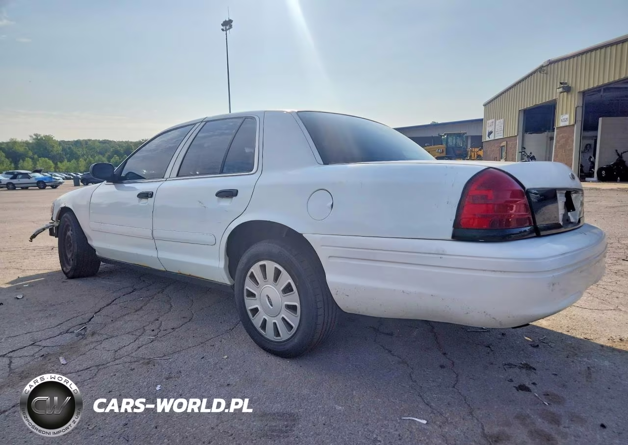 2008 Ford Crown Victoria Police Interceptor VIN:2FAHP71V18X115601 - 2