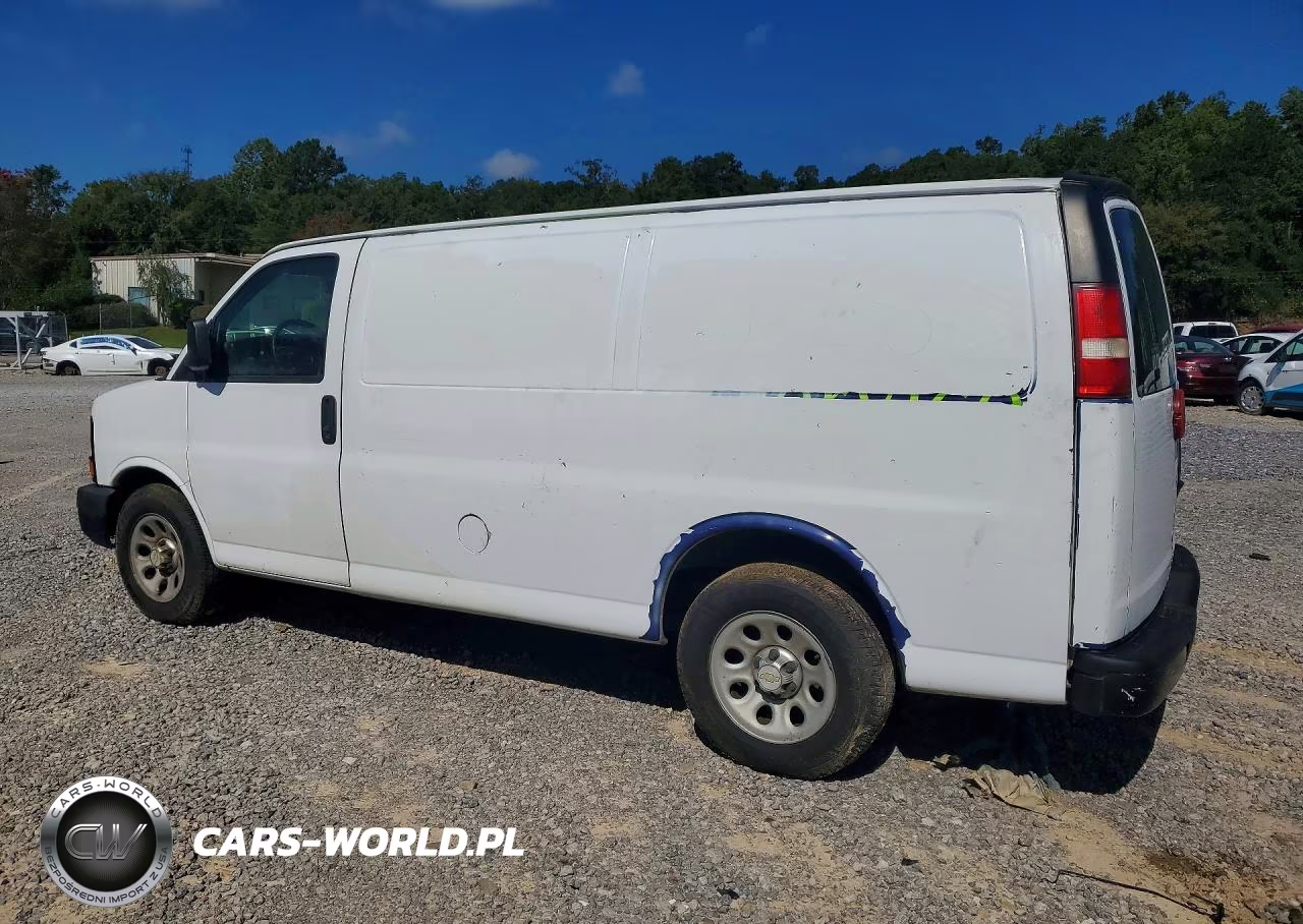 2013 Chevrolet Express G1500 VIN:1GCSGAFX3D1177110 - 2