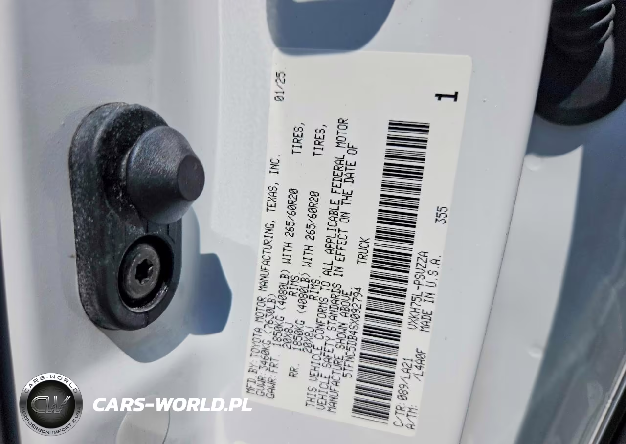 2025 Toyota Tundra Platinum Hv VIN:5TFNC5DB4SX092794 - 12