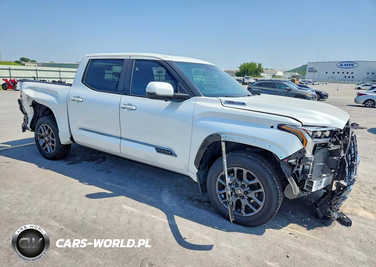 2025 Toyota Tundra Platinum Hv VIN:5TFNC5DB4SX092794 - 4