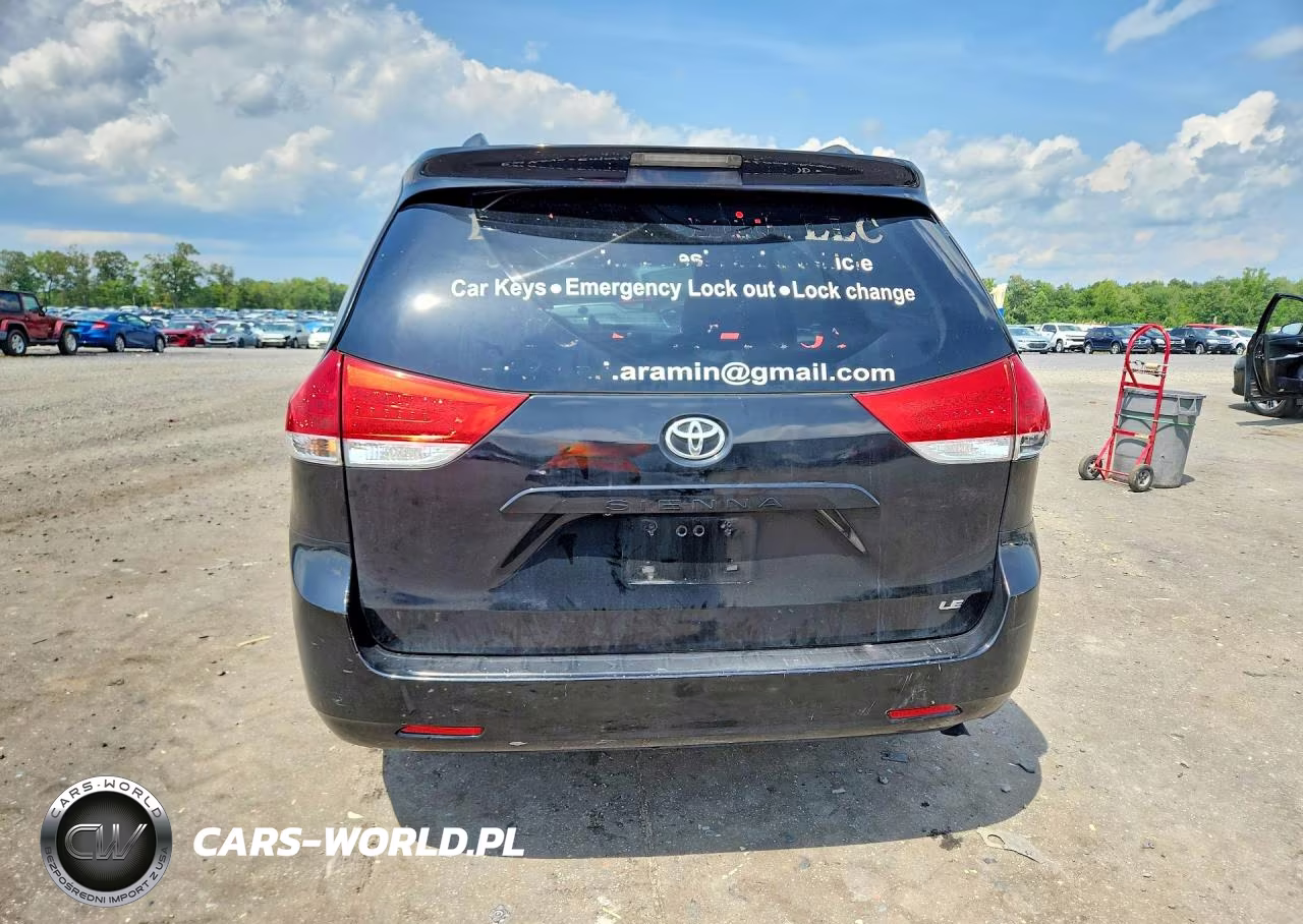 2012 Toyota Sienna Le VIN:5TDKK3DC1CS198615 - 6